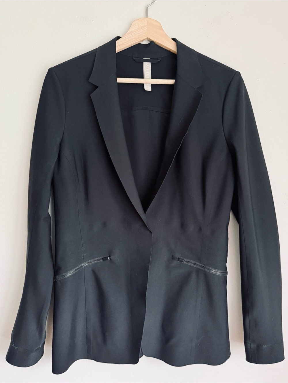 Athleta Interstellar Blazer Jacket in Black - Picture 3 of 6